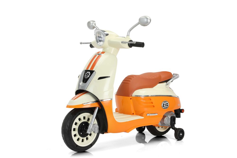 Scuter electric pentru 2 copii Kinderauto BJ2308 2x 35W 12V Orange