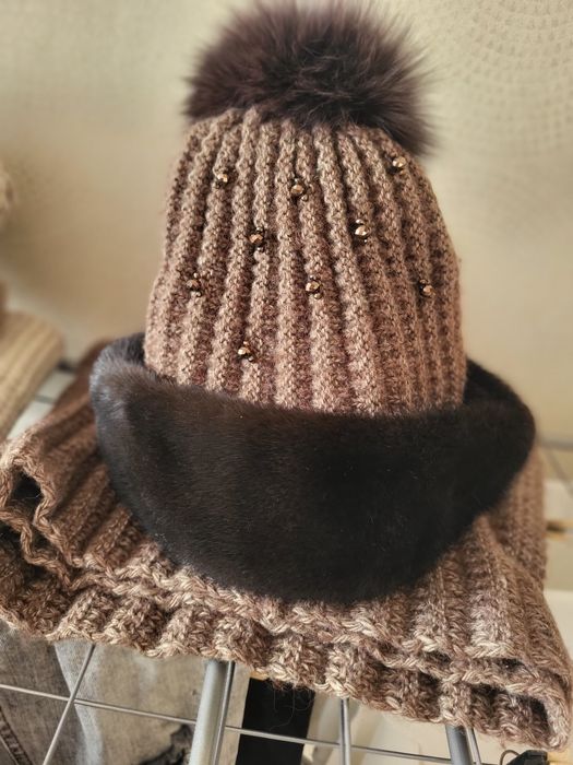 Шапка с норкой !