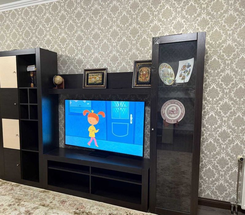 Тв зона шкаф венге
