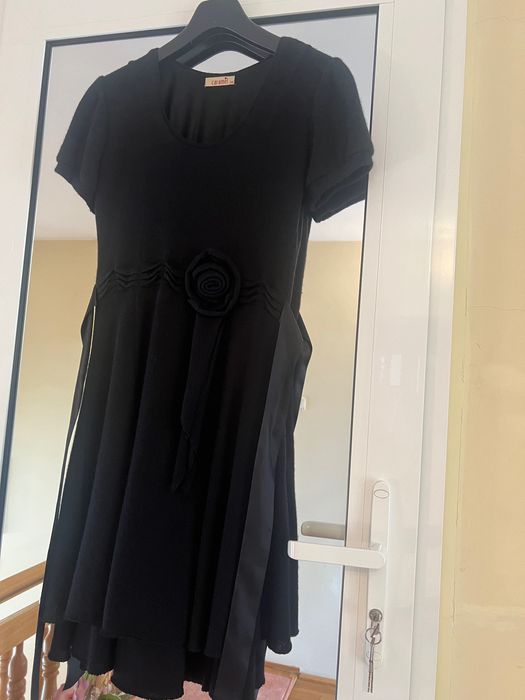 Rochie neagra Caramel 38