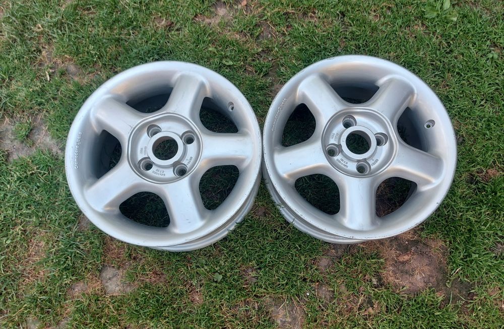 Două jante aliaj R14 seria 6Jx14H2 ET38 - 4x100