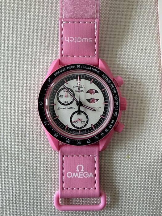 Omega x Swatch Mission To The Pink Moonphase
