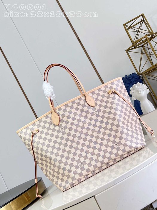 Geanta Louis Vuitton Neverfull Premium-interior roz