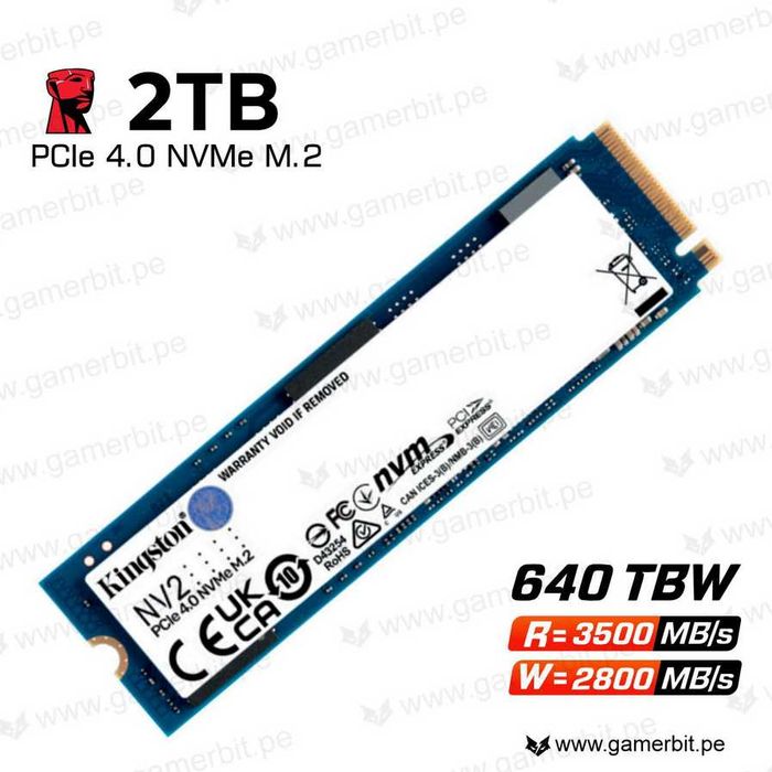 2TB NVMe Kingston NV2 SSD M.2 NVMe Gen 4 , 2000GB ссд диск на 88 дни , 100% здраве ссд диск за настолен komпютър или лаптоп laptop computer