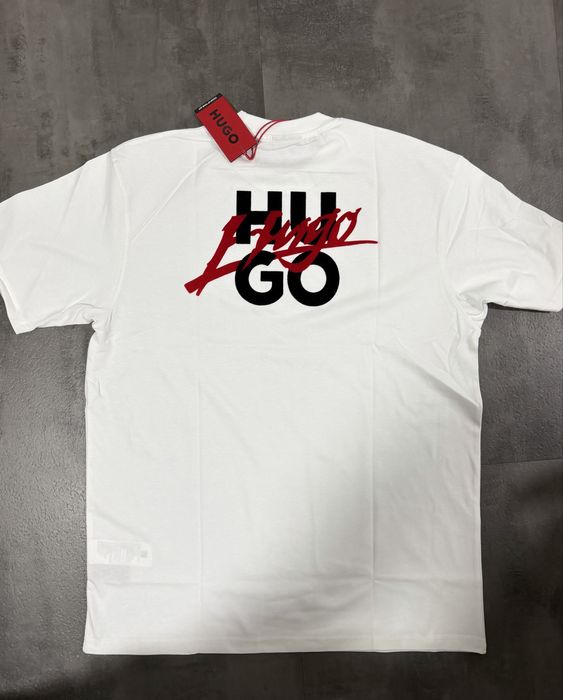 Tricou hugo alb