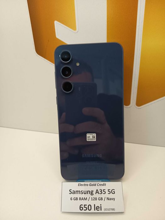 Samsung A35 5G 6GB RAM/128GB/Navy/Stare impecabila! ID10788