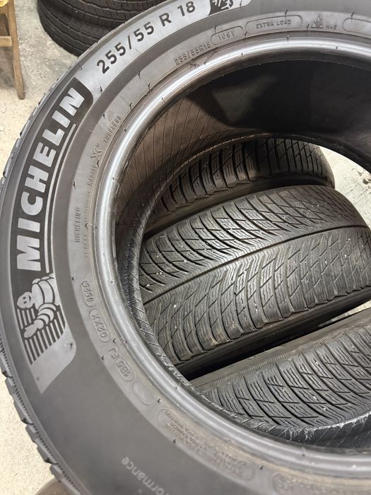 255/55/18 зимни гуми Michelin 4бр DOT25