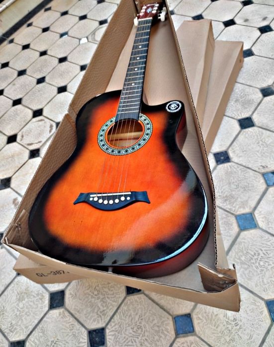" Aksiya 3 Kun " Super Narx Akustika Gitara Optom  + Sim + Mediator