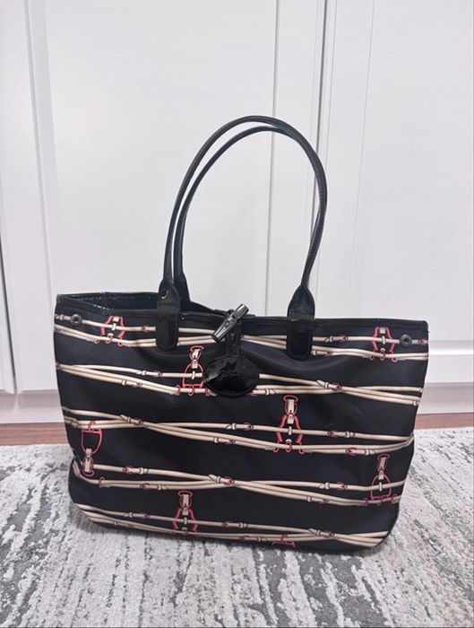 Geanta Longchamp Roseau reversibila