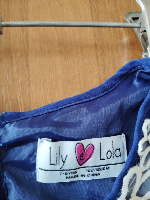 Детска рокля 128 р