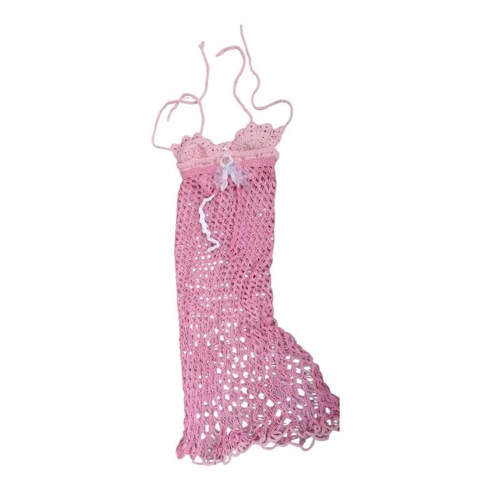 Rochie plaja crosetata