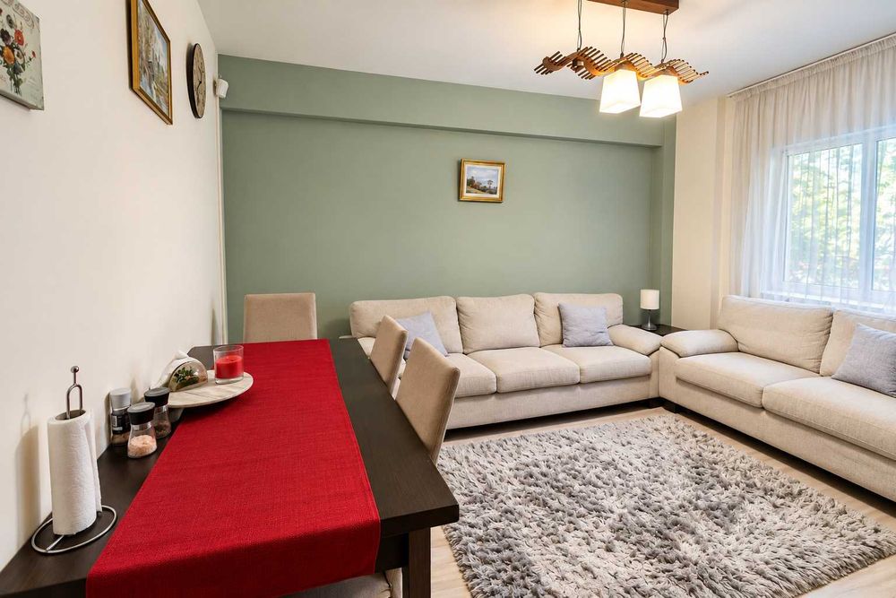 PROPRIETAR – Apartament 4 camere , 90 mp , 2 băi , complet mobilat și utilat , Cartier 9 Mai