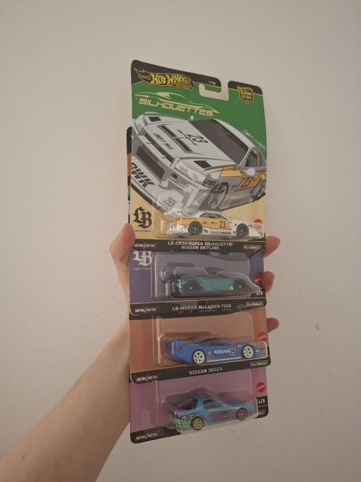 Hotwheels Silhouettes