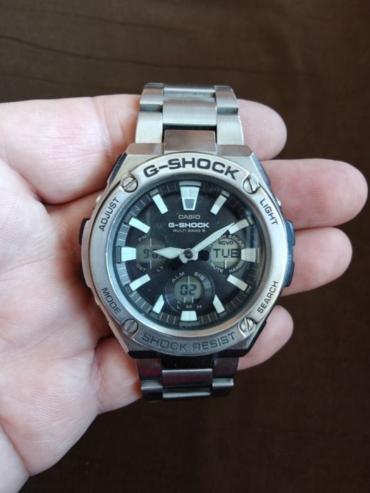Casio GST-W130L WR 200 отличен