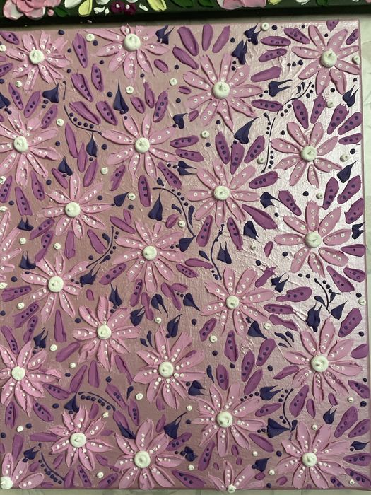 Текстурные картины холст