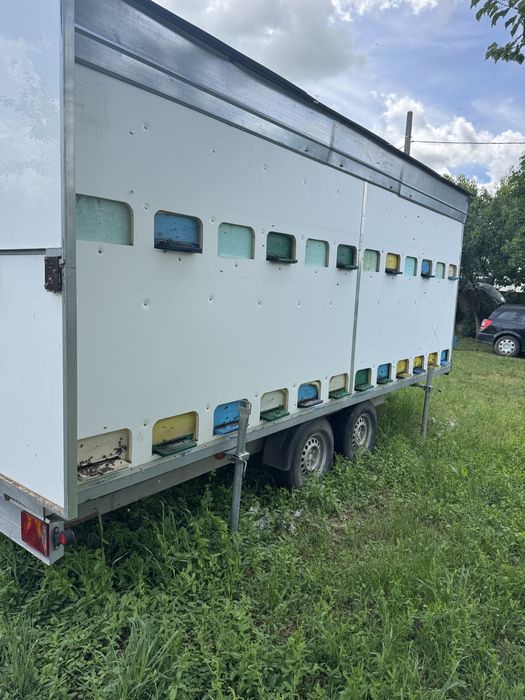 Remorca apicola Rema 3300 - capacitate 48 stupi