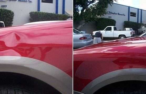 Премахване на следи от градушка  без пребоядисване ПДР .