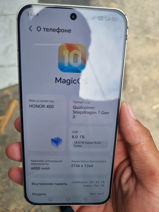 Smartphone Honor 400 8/256