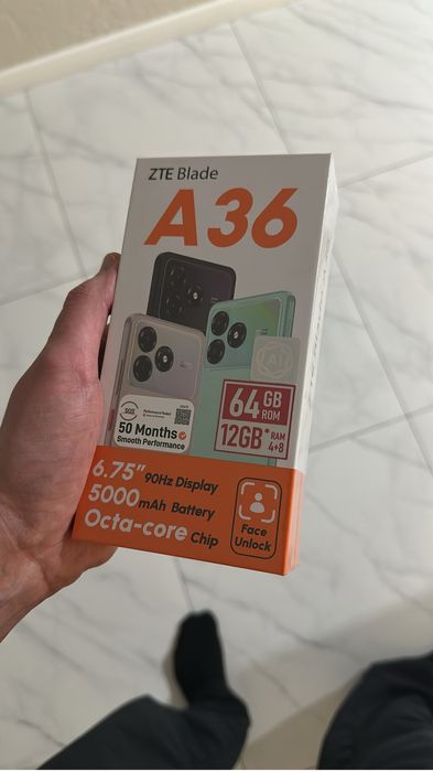 Смартфон ZTE Blade A36 4 ГБ/64 ГБ