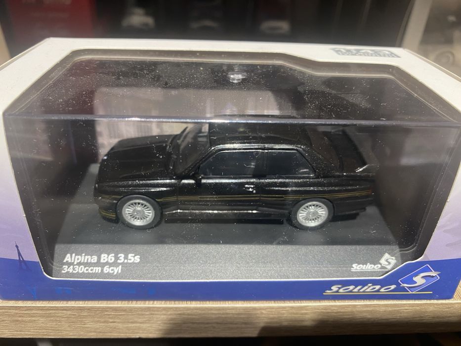 SOLIDO BMW E30 Alpina B6 3.5s machetă auto scara 1:43