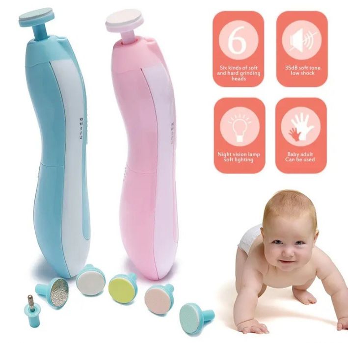 Sh2 Электрический триммер для ногтей Детский маникюрный набор