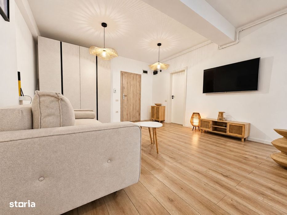 Apartament cu 2 bai si amenajare speciala, aproape de plaja