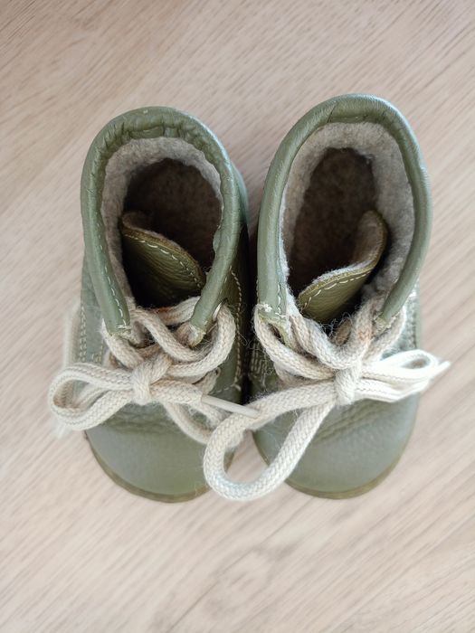 Ghete de piele toamnă/iarnă Opink lână de oaie

Ghete de piele Opink,
