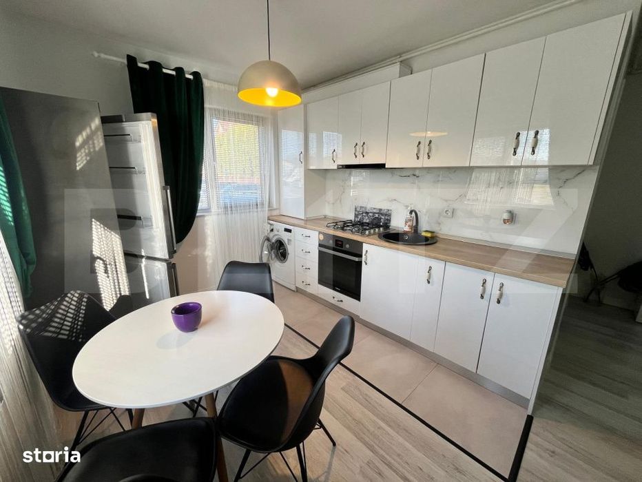 Apartament 2 camere, finisat la cheie, 2 parcari, zona de SUD