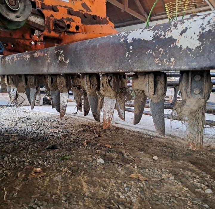 Freza de pământ rotativă 2,5 m, grapă