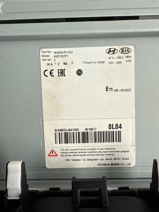 Display Navigatie Hyundai Tucson 3 Tle 2015+