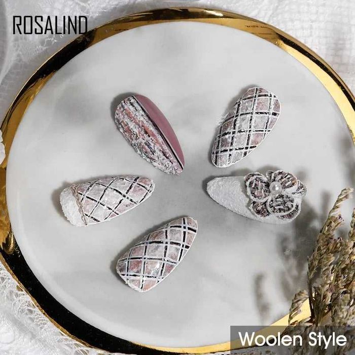 Uv & Led Rosalind Gypsum Gel / гипс релефен гел за декорация
