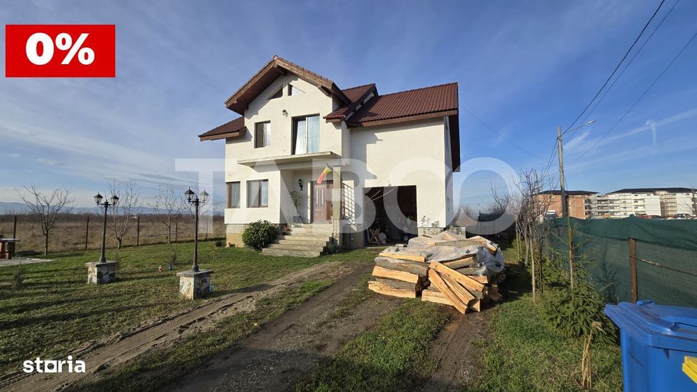 Casa cu 5 camere de vanzare pe strada Agatei in Sibiu - COMISION 0