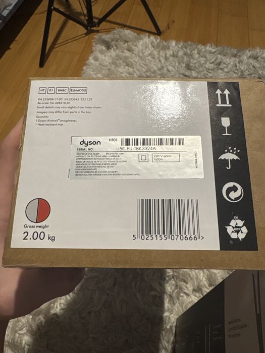 Placa de par dyson ht01