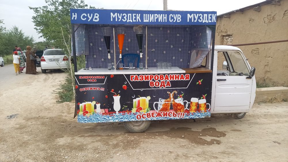 Kuchma dukon yozda gaz voda qishda xot dog