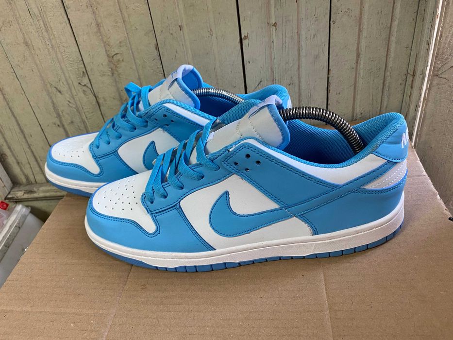 ''Nike Dunk Low UNC University Blue White''оригинални маратонки 45 ном