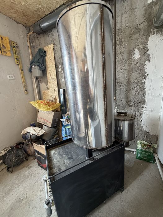 Котел газовый специально для Бани мокрый пар.