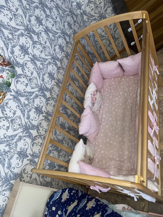 Кровать детская манежка