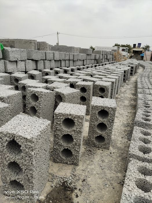 Заборные шлакоблоки