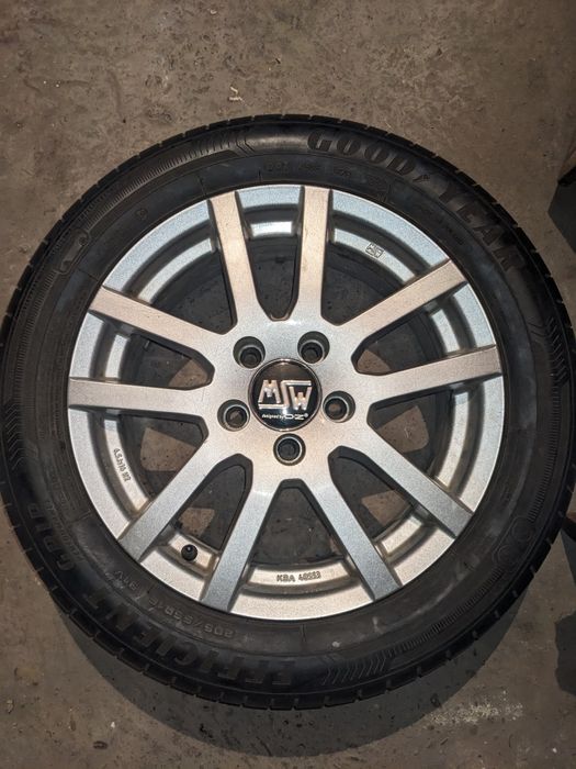 Резервна гума с джанта OZ MSW, 16" 5х112, за VW, Audi, Seat