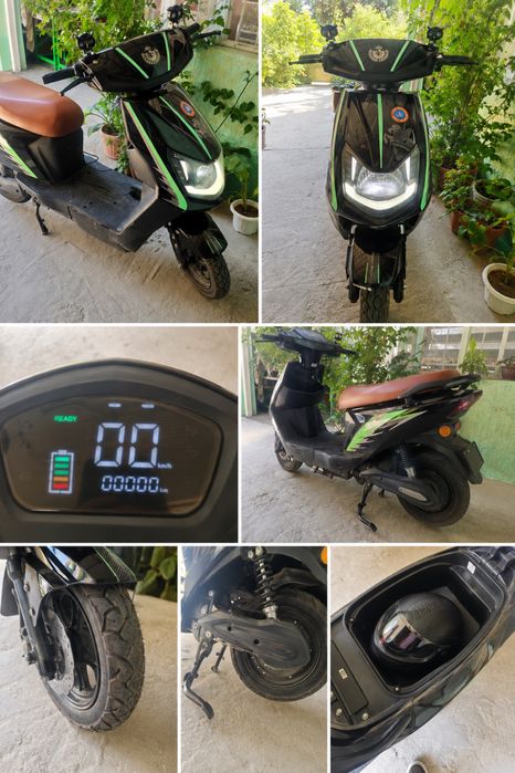 Электроскутер 500W сатылады