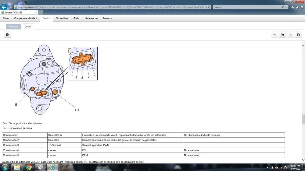 Tester diagnoza Volvo Vocom Techtool 2.8.241 Prosis Impact Penta Vodia Visfed DevTool