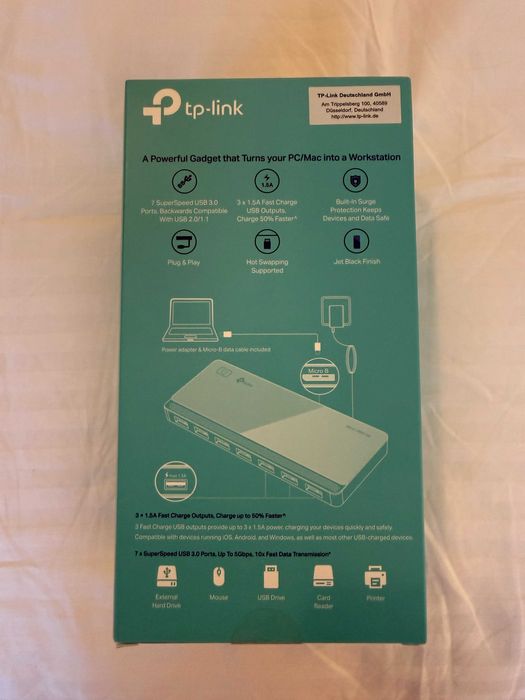 TP-Link UH700 (USB 3.0 7-Port Hub)