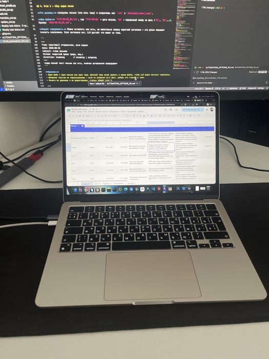 Macbook Air 13.6” M3 16/512 АКБ 100%