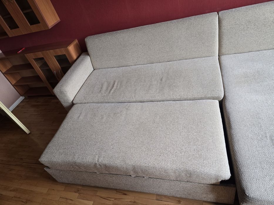 Ъглов диван от 2 части