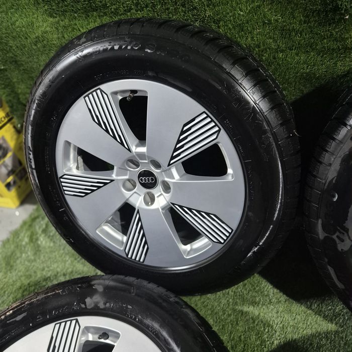 Jante impecabile R 19 5x112 Audi Q8 E-tron 255 55 19 dot 2024 m+s