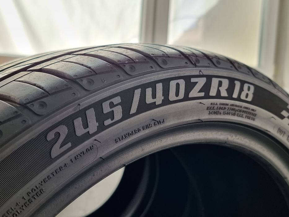 245/40/18 Road X 4Броя: 200€ 7.5мм