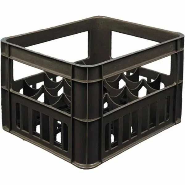 Ящик для хранения, 420х340х270 пивной, чёрный