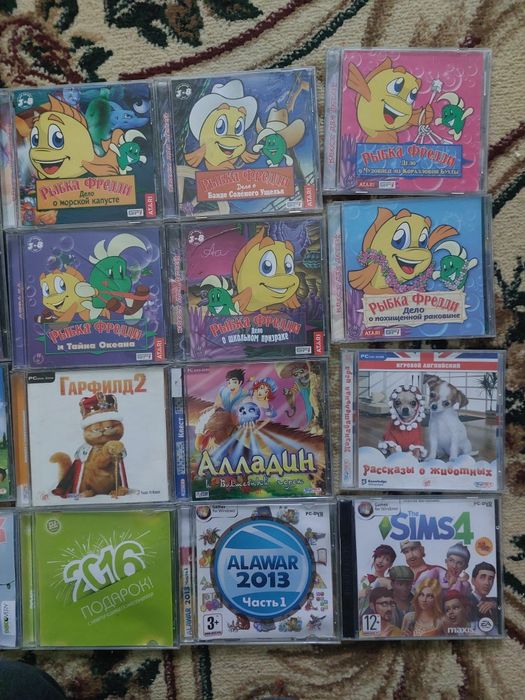 Компьютерные игры на дисках