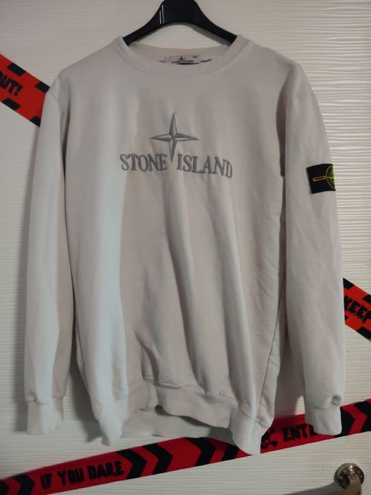 Bluza Stone Island  mărime xxl albă