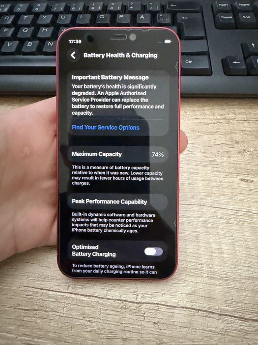 Iphone 12 mini Red 256GB
